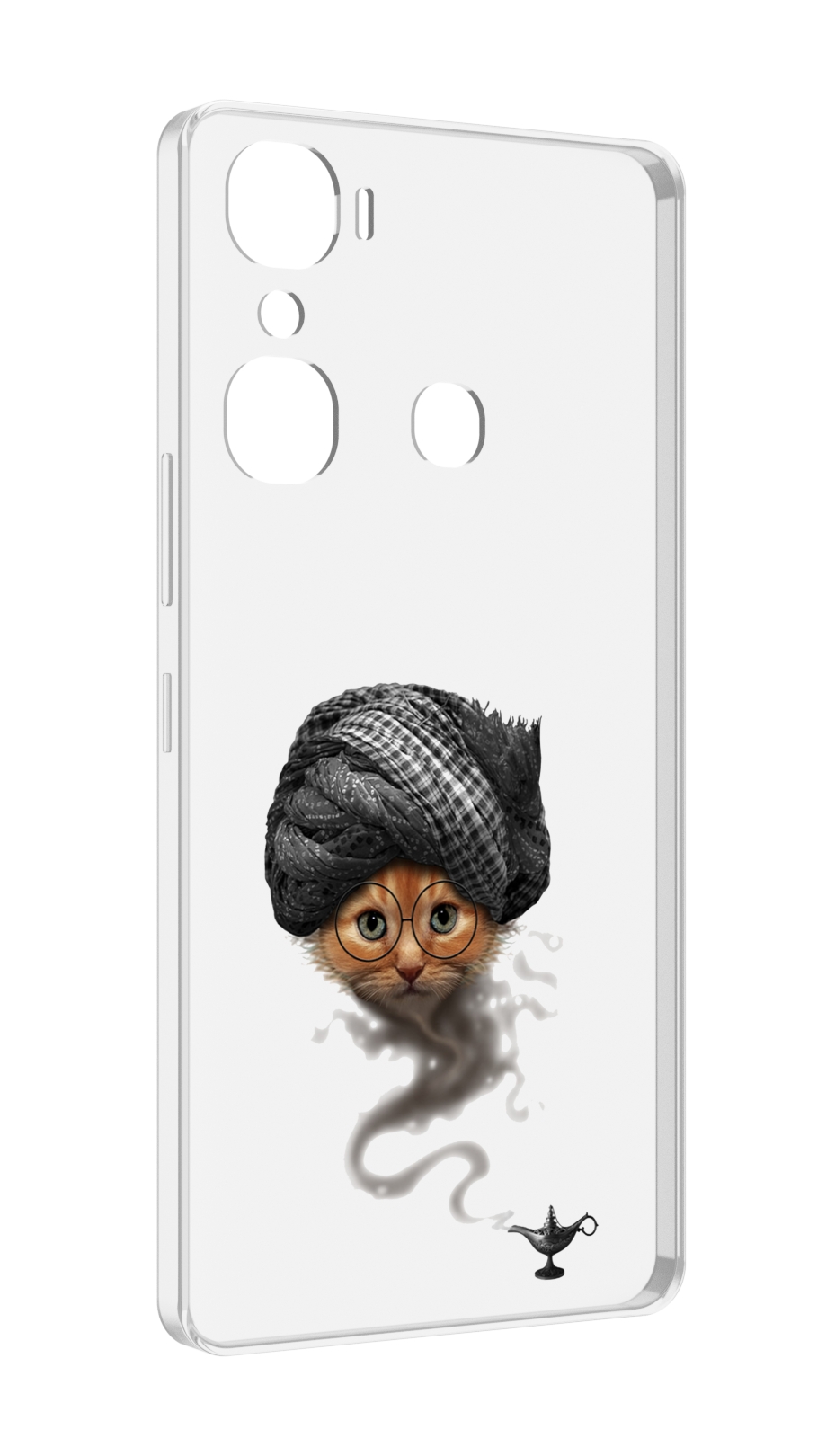 

Чехол MyPads кот джин для Infinix Hot 12 Pro, Прозрачный, Tocco