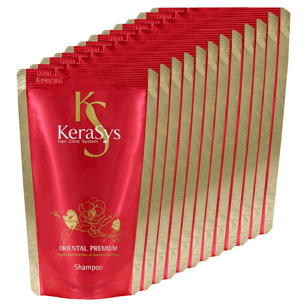 Шампунь Kerasys Oriental Premium всех типов волос Box сменный блок 500 мл х 12 шт. kerasys oriental premium кондиционер восстанавление 600 мл