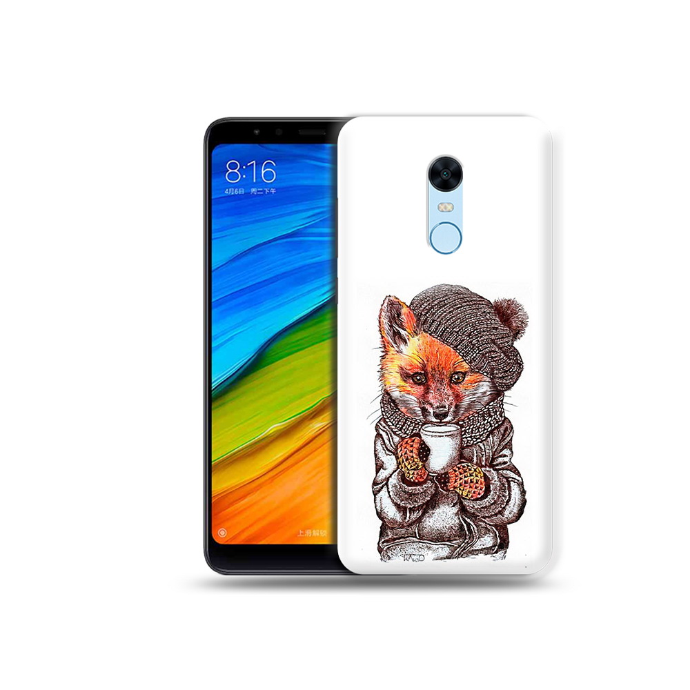 

Чехол MyPads Tocco для Xiaomi Redmi 5 Plus лиса в шапке (PT94743.327.437), Tocco