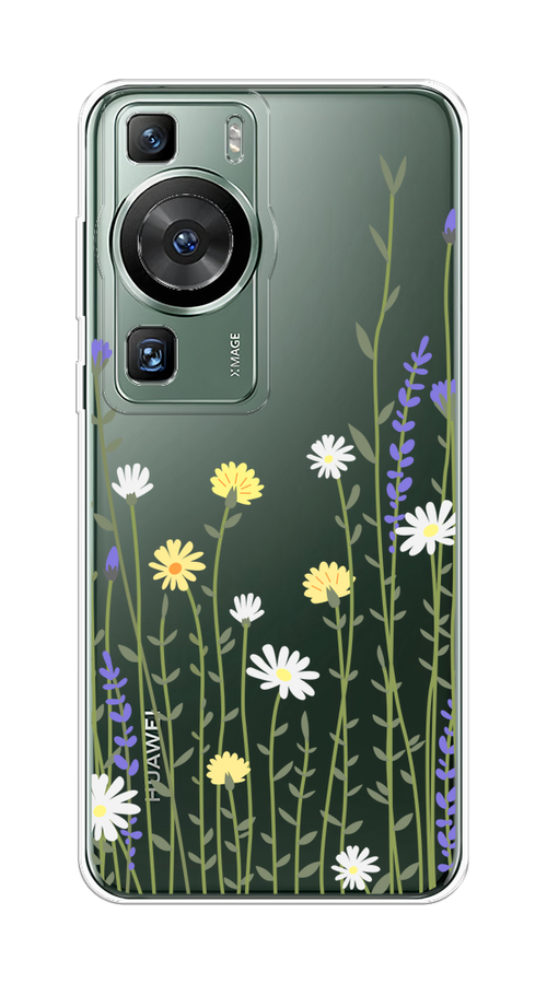 

Чехол на Huawei P60/P60 Pro "Ромашка и лаванда", Зеленый;желтый;прозрачный, 6121050-1
