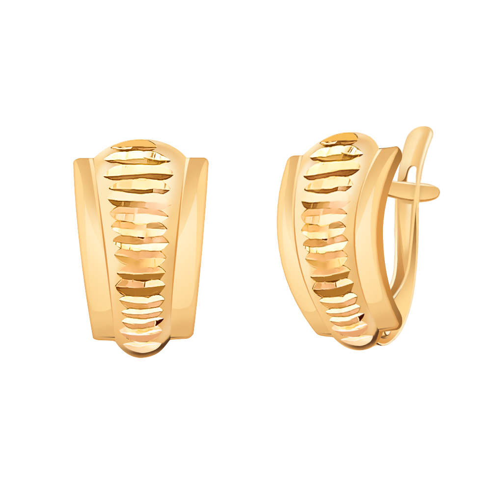 

Серьги из красного золота Golden Eagle 20588а-3, 20588а-3