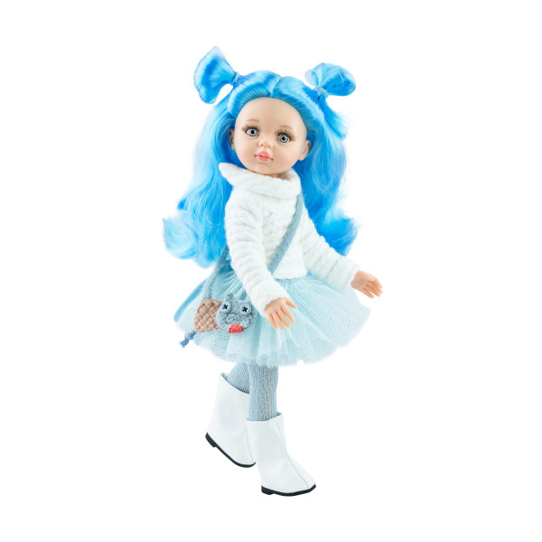 Кукла Paola Reina Ньевес в юбке-пачке и белом свитере, 32 см