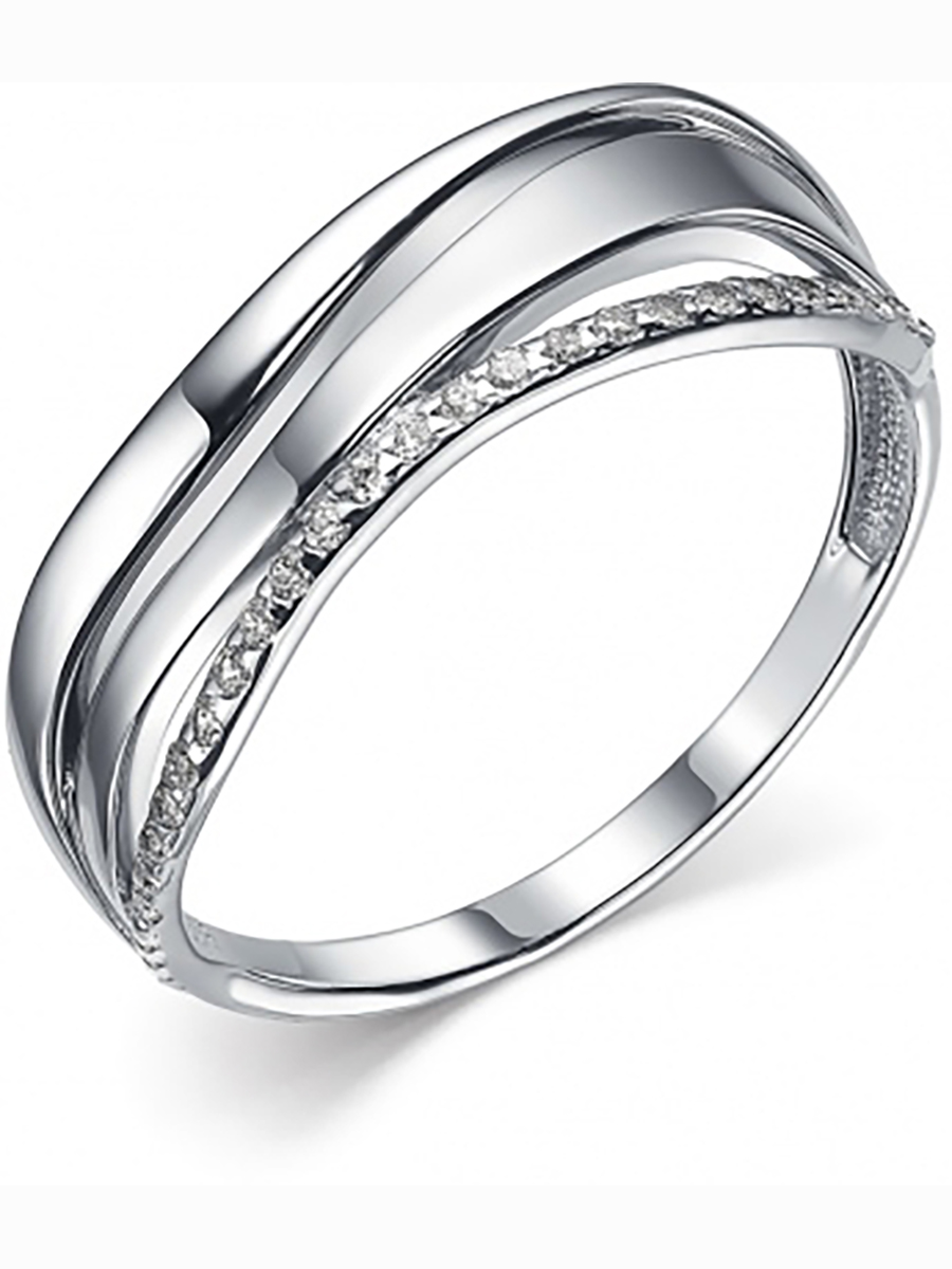 

Кольцо с 24 фианитами из серебра Veronika К630-994 17, К630-994