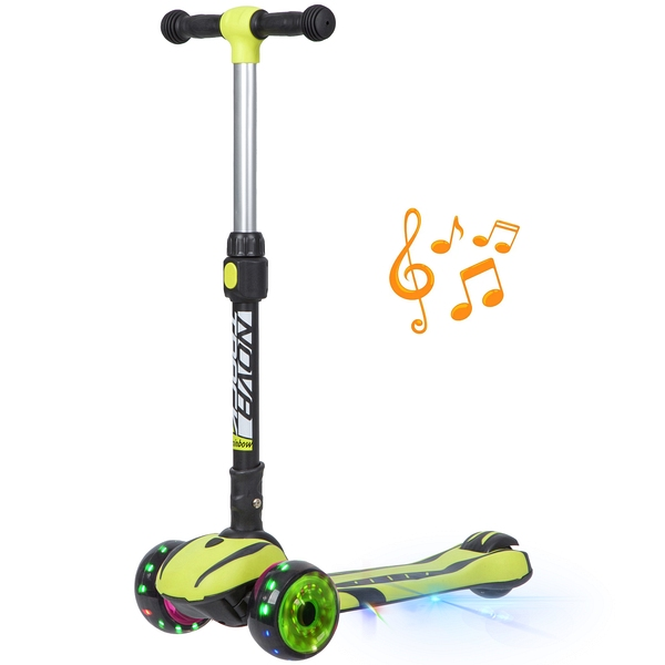 

Самокат Novatrack RainBow лимонный, 120CGP.RAINBOW.LM20