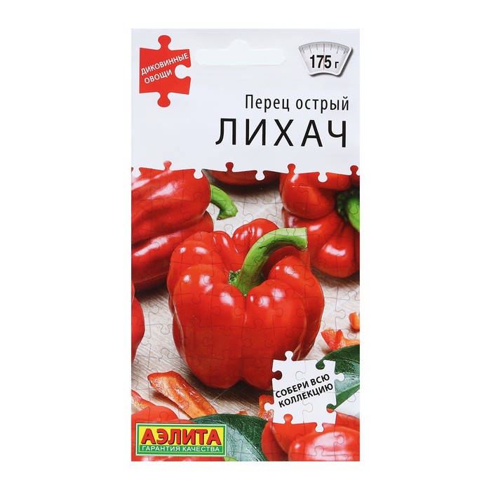 

Семена Перец острый Лихач 20 шт