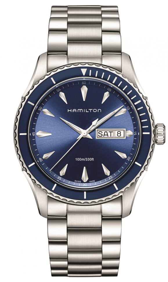 

Часы Hamilton Jazzmaster Seaview Day Date Quartz H37551141, H37551141