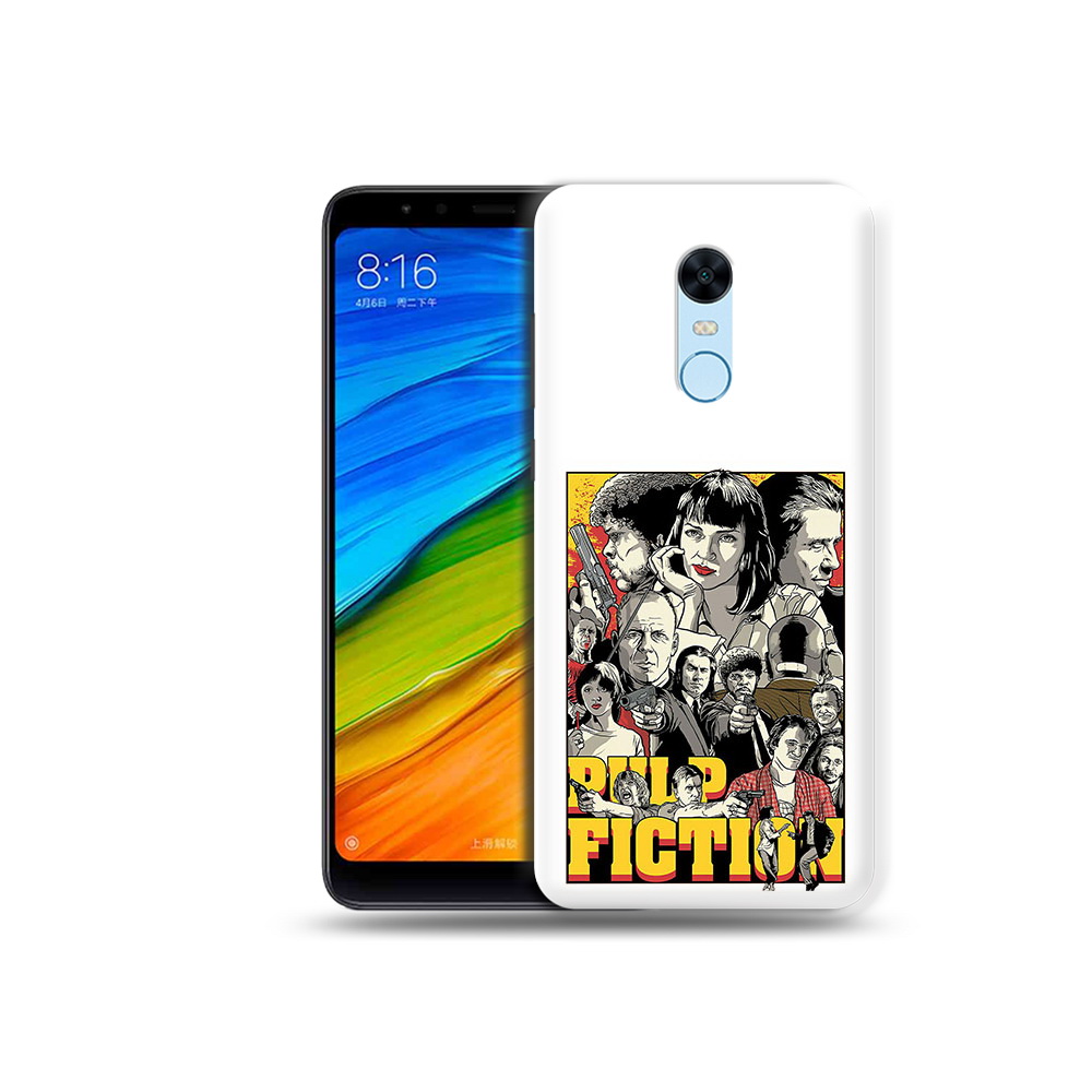 

Чехол MyPads Tocco для Xiaomi Redmi 5 Plus комикс картинка (PT94743.327.390), Прозрачный, Tocco
