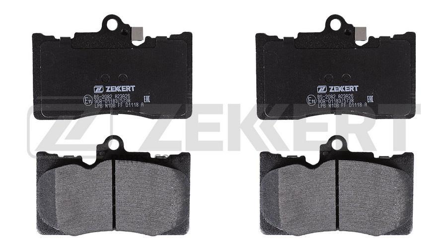 

Колодки тормозные Lexus GS 250 300H 450H/460 05- передние дисковые Zekker ZEKKERT BS2082