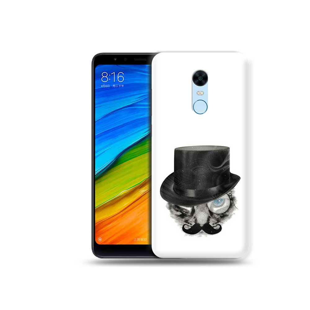 

Чехол MyPads Tocco для Xiaomi Redmi 5 Plus интелегентный кот (PT94743.327.378), Прозрачный, Tocco