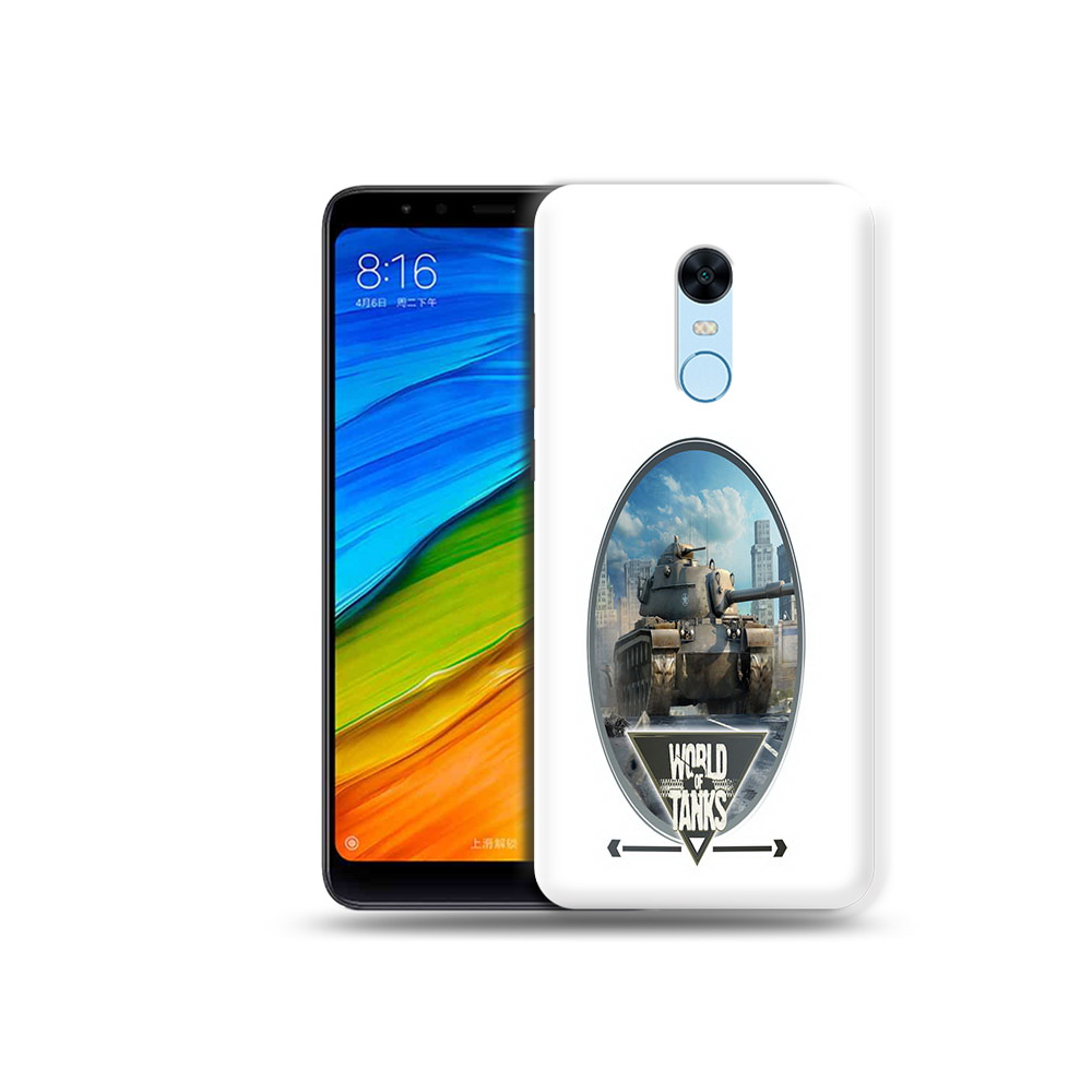 

Чехол MyPads Tocco для Xiaomi Redmi 5 Plus игра с танками (PT94743.327.375), Прозрачный, Tocco