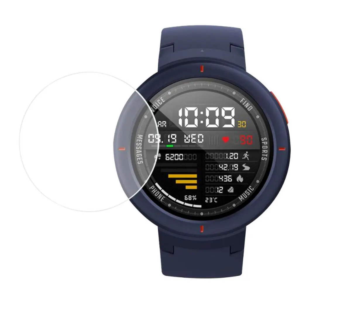 

Гидрогелевая пленка Innovation для Xiaomi Amazfit Verge Matte 2шт 35715, Прозрачный