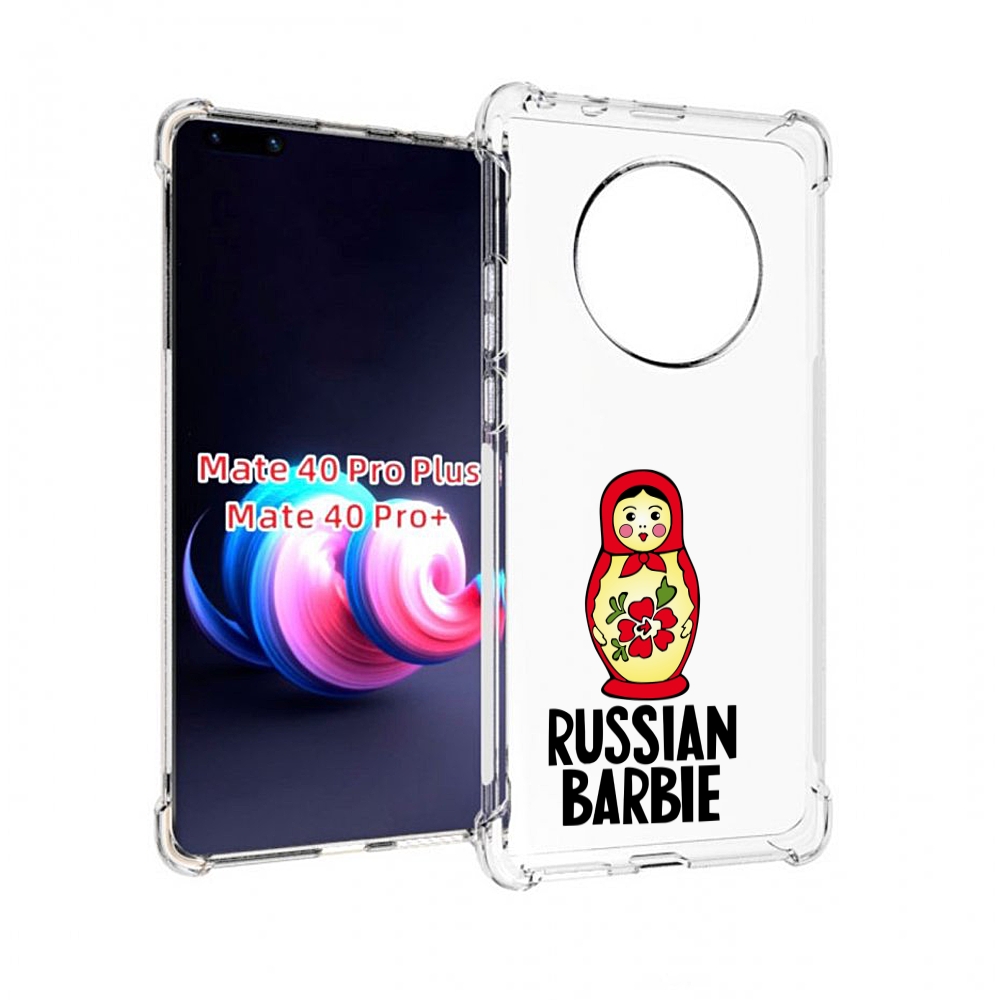 

Чехол MyPads матрешка для Huawei Mate 40 Pro+ Plus, Прозрачный, Tocco