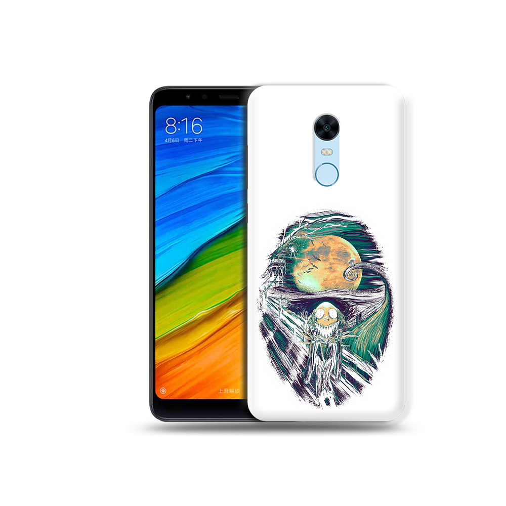 Чехол MyPads Tocco для Xiaomi Redmi 5 Plus зубастое существо абстракция (PT94743.327.370)