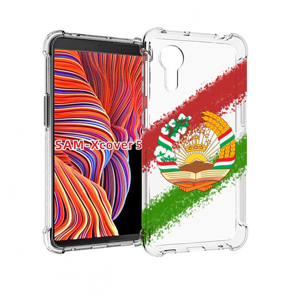 

Чехол MyPads герб флаг Таджикистана для Samsung Galaxy Xcover 5, Прозрачный, Tocco