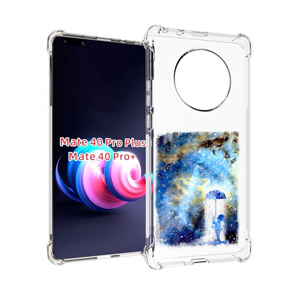 

Чехол MyPads мальчик в небе для Huawei Mate 40 Pro+ Plus, Прозрачный, Tocco
