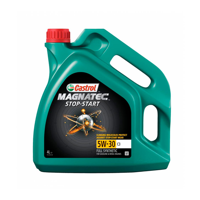 фото Синтетическое моторное масло 5w30 castrol magnatec stop-start 5w-30 4 л.