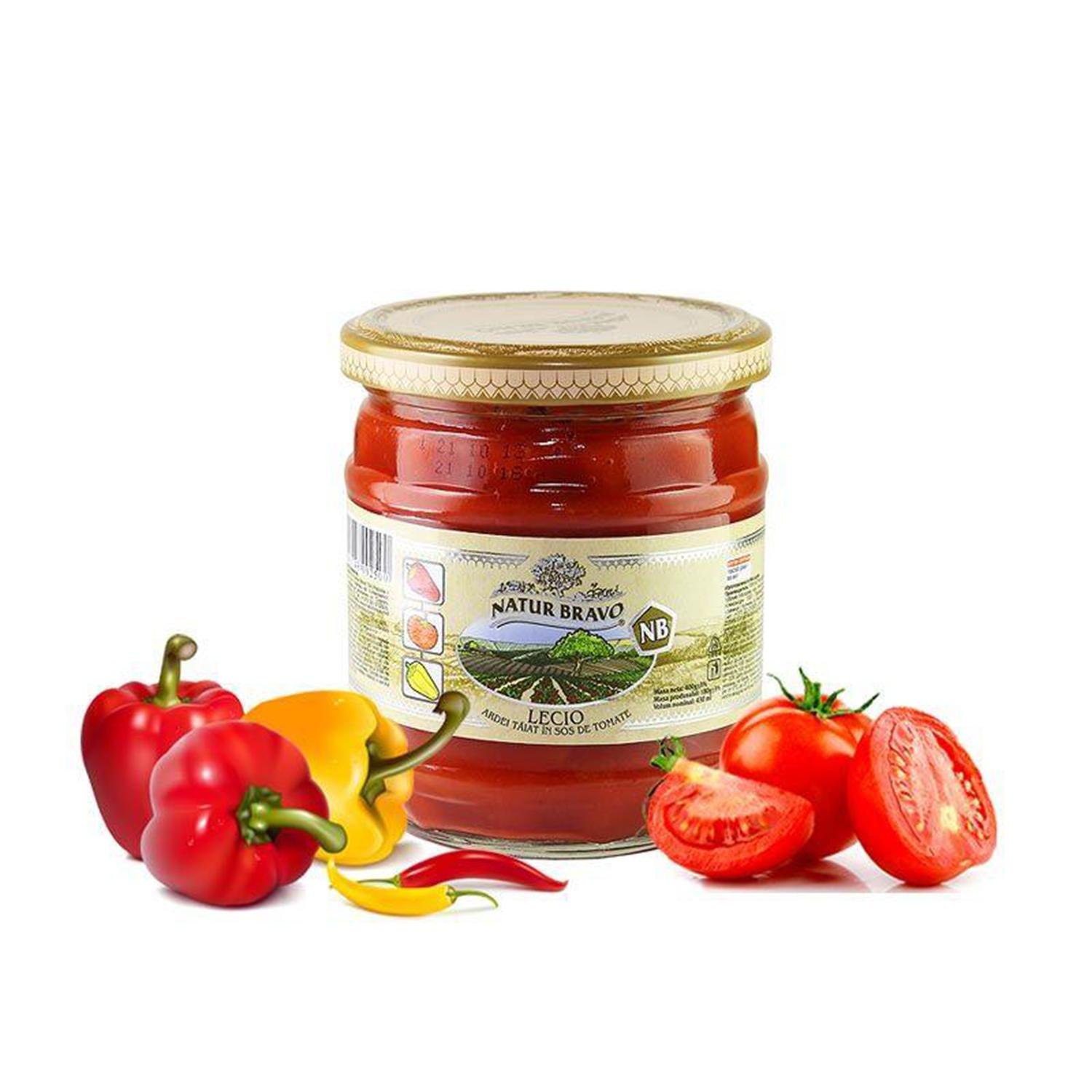 

Лечо Natur Bravo из перца в томатном соусе 680 г