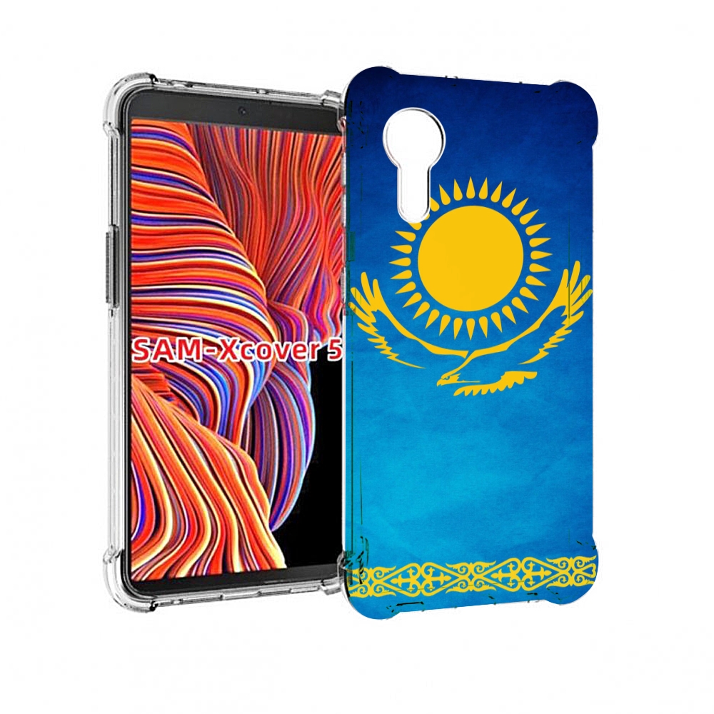 

Чехол MyPads герб и флаг казахстана для Samsung Galaxy Xcover 5, Прозрачный, Tocco