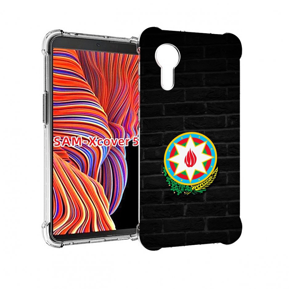 Чехол MyPads герб азербаи?джана для Samsung Galaxy Xcover 5
