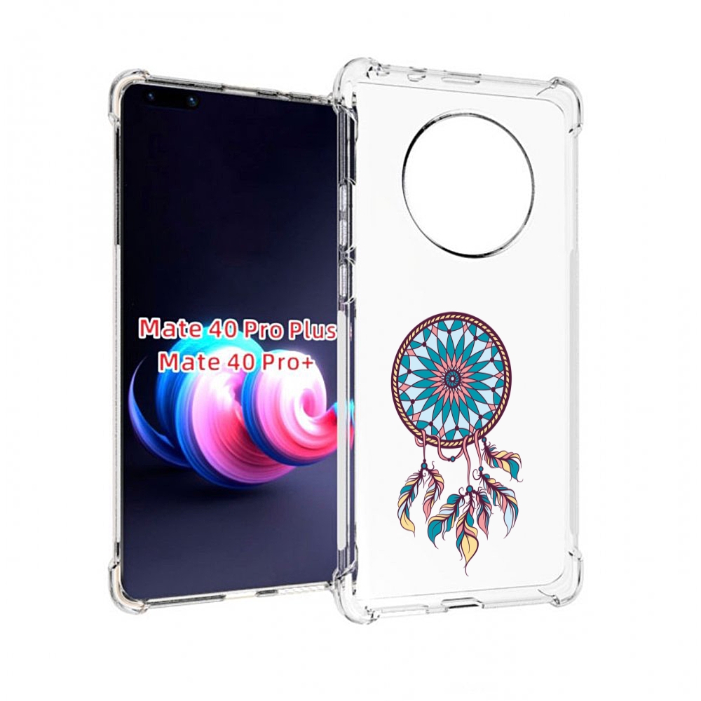 

Чехол MyPads ловец снов синий для Huawei Mate 40 Pro+ Plus, Прозрачный, Tocco