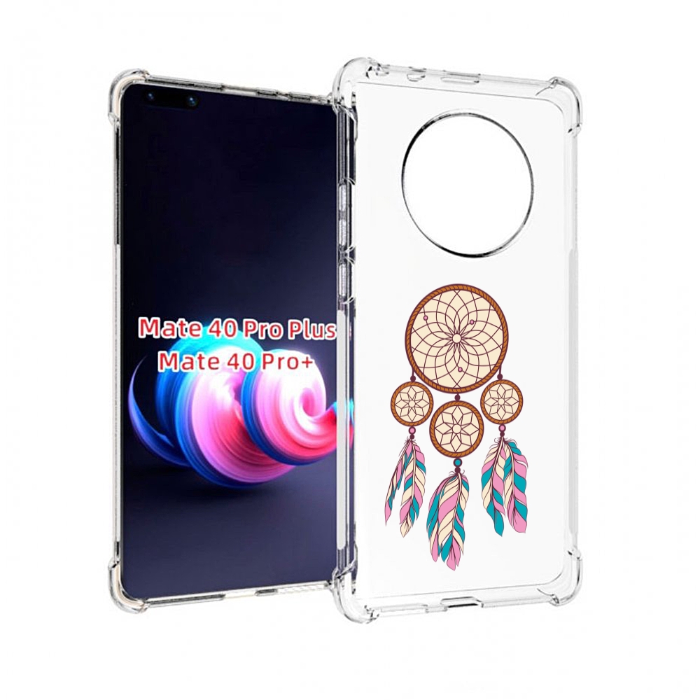 

Чехол MyPads ловец снов бежевый для Huawei Mate 40 Pro+ Plus, Прозрачный, Tocco