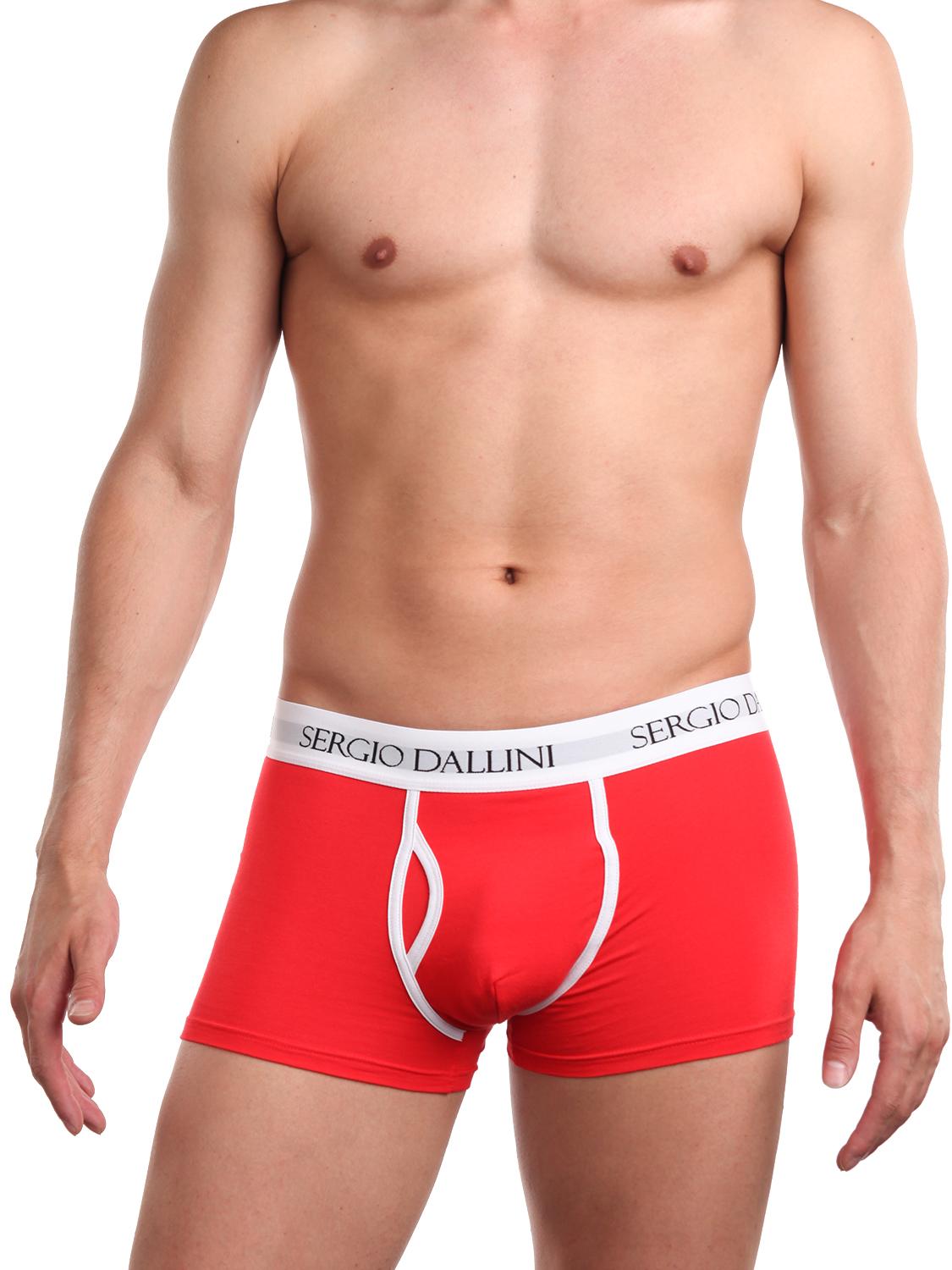 

Трусы мужские Sergio Dallini SD2941-1 красные XXXL, SD2941-1
