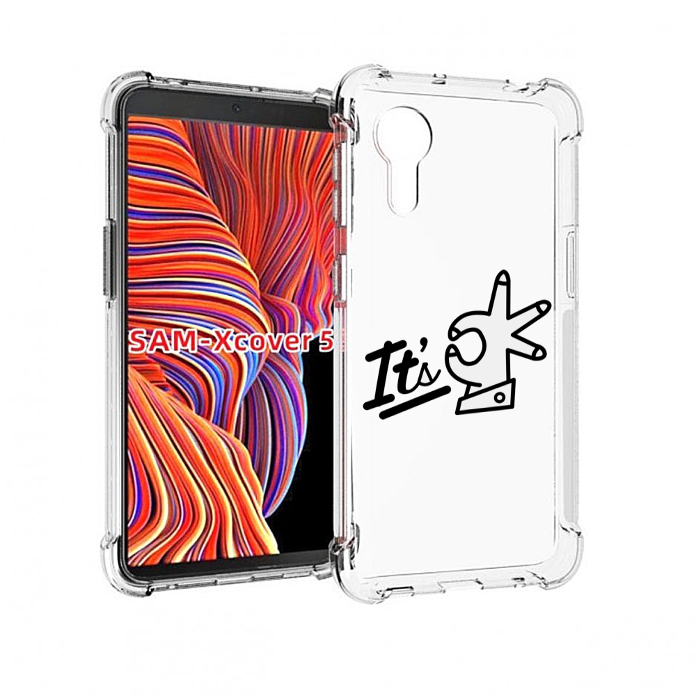 

Чехол MyPads все-ок для Samsung Galaxy Xcover 5, Прозрачный, Tocco
