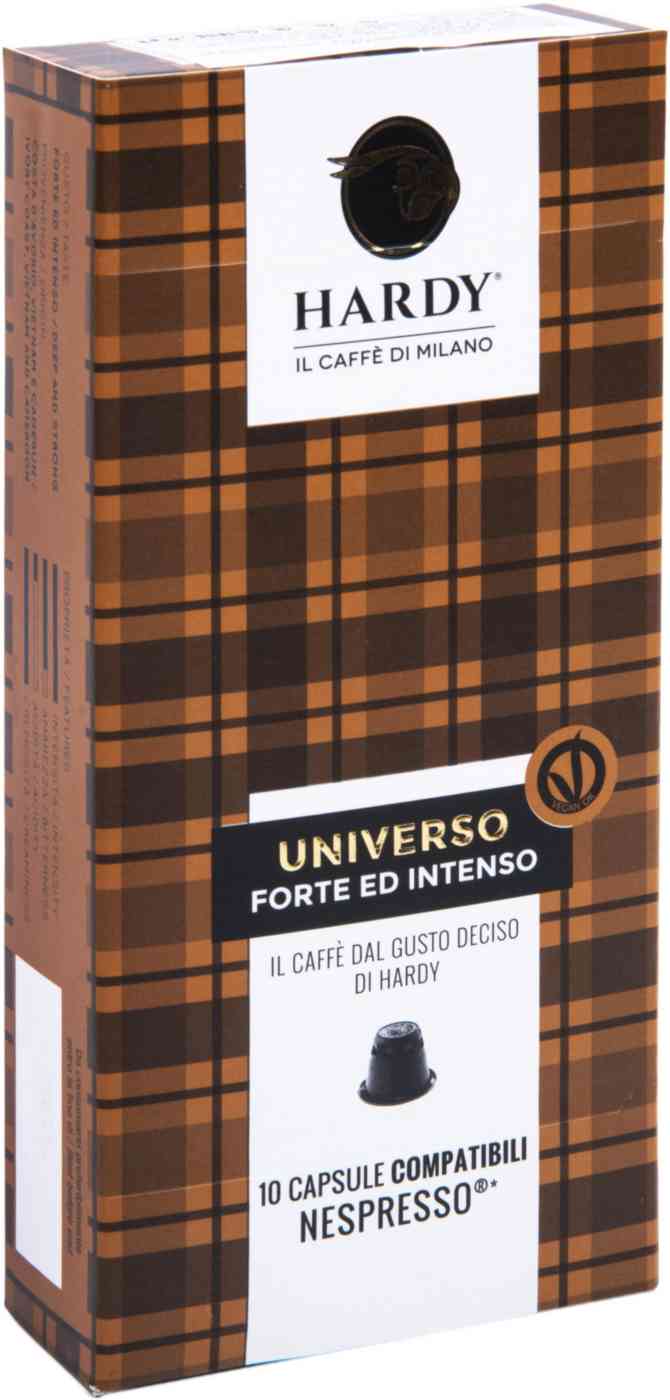 

Кофе Hardy Universo Forte ed Intenso в капсулах 5 г х 10 шт