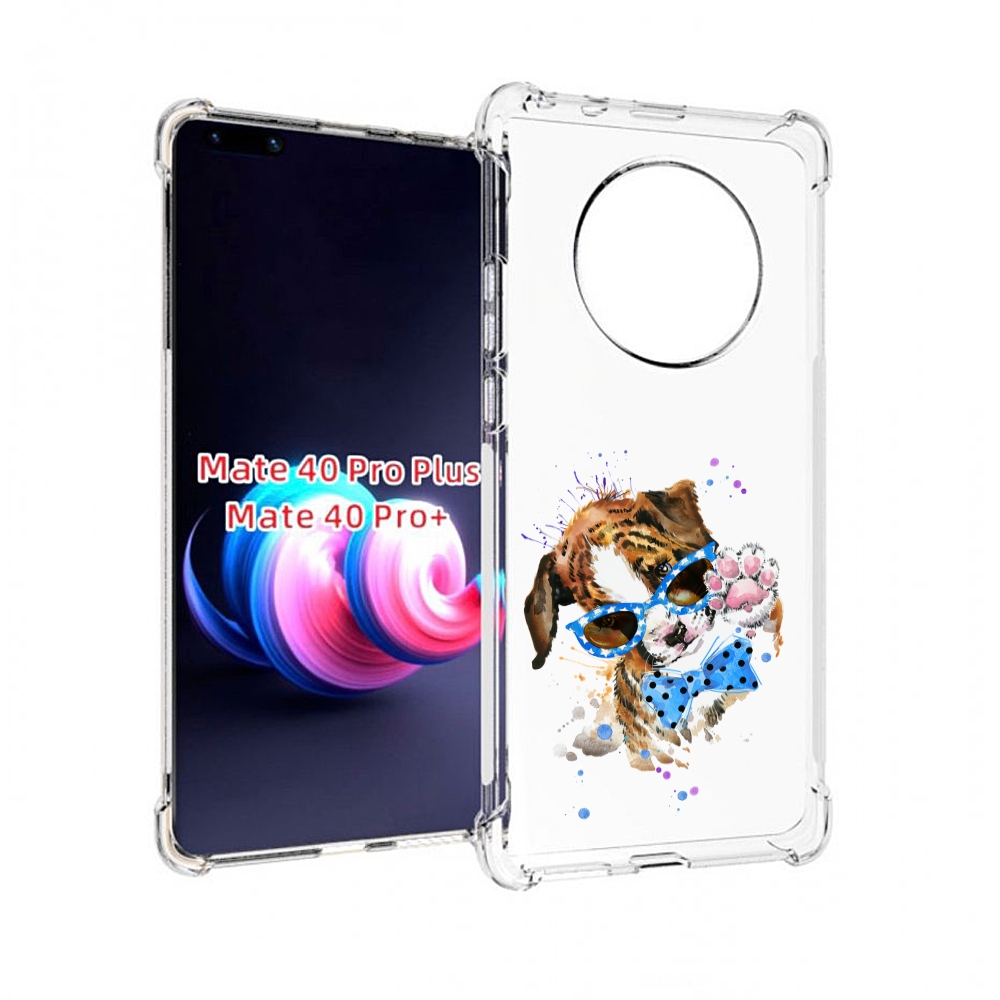 

Чехол MyPads лапочка для Huawei Mate 40 Pro+ Plus, Прозрачный, Tocco