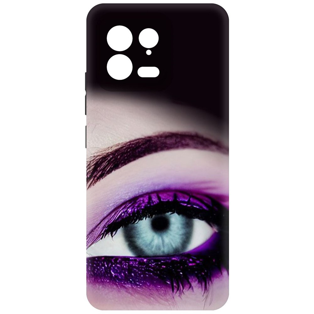 

Чехол-накладка Krutoff Soft Case Взгляд для Xiaomi 13 черный
