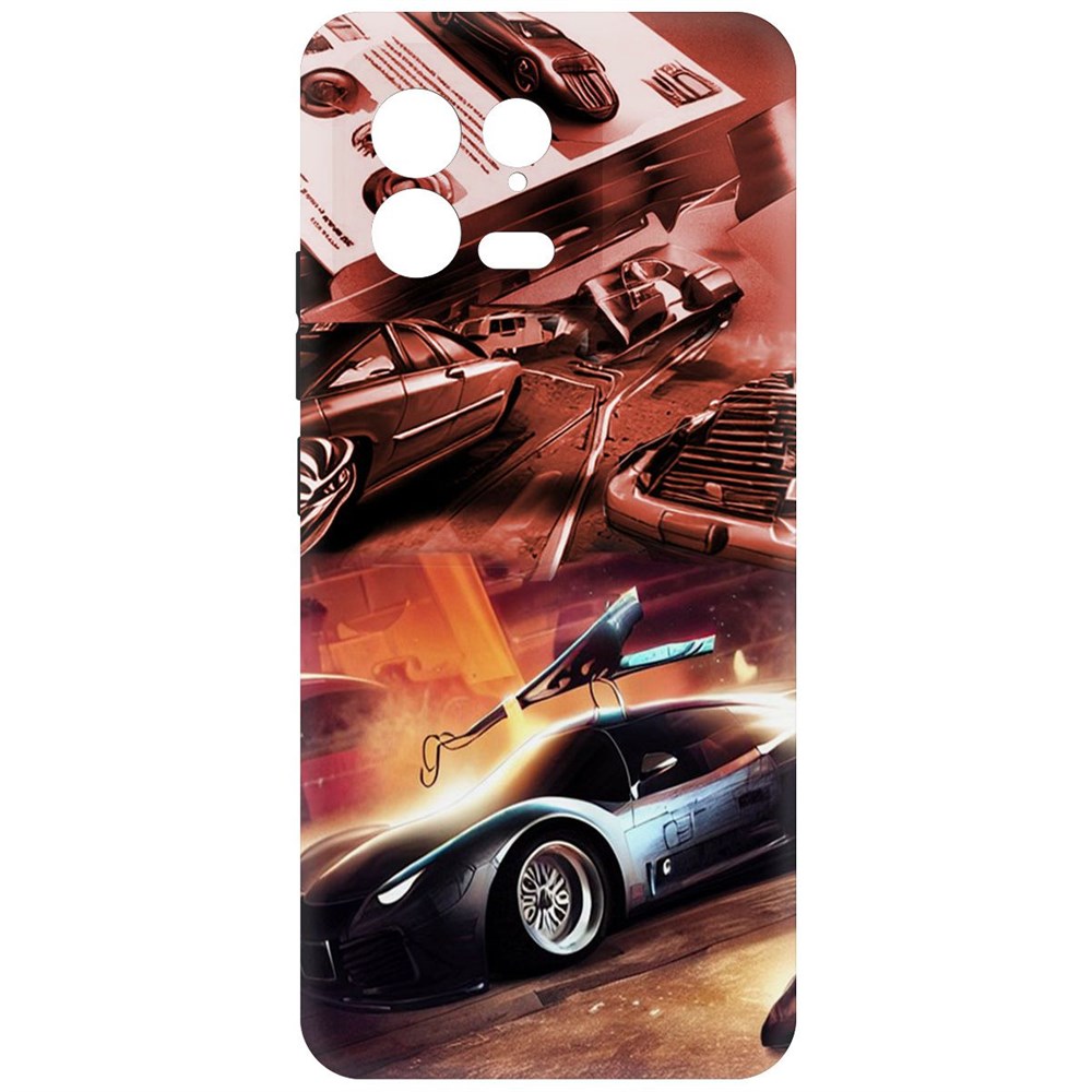 

Чехол-накладка Krutoff Soft Case Автодинамика для Xiaomi 13 черный