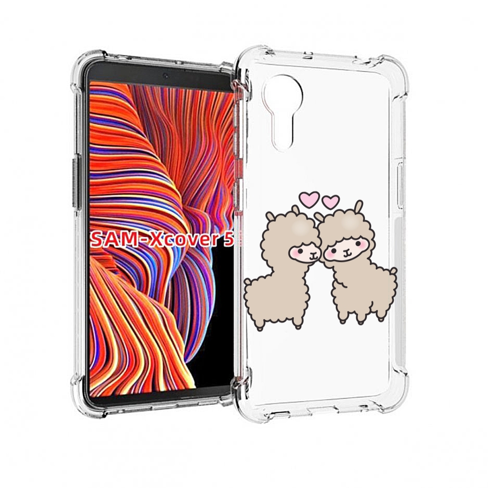 

Чехол MyPads влюбленные-барашки для Samsung Galaxy Xcover 5, Прозрачный, Tocco