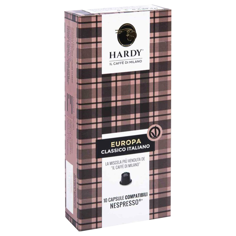 Кофе Hardy Europa Classico Italiano в капсулах 5 г х 10 шт 330₽