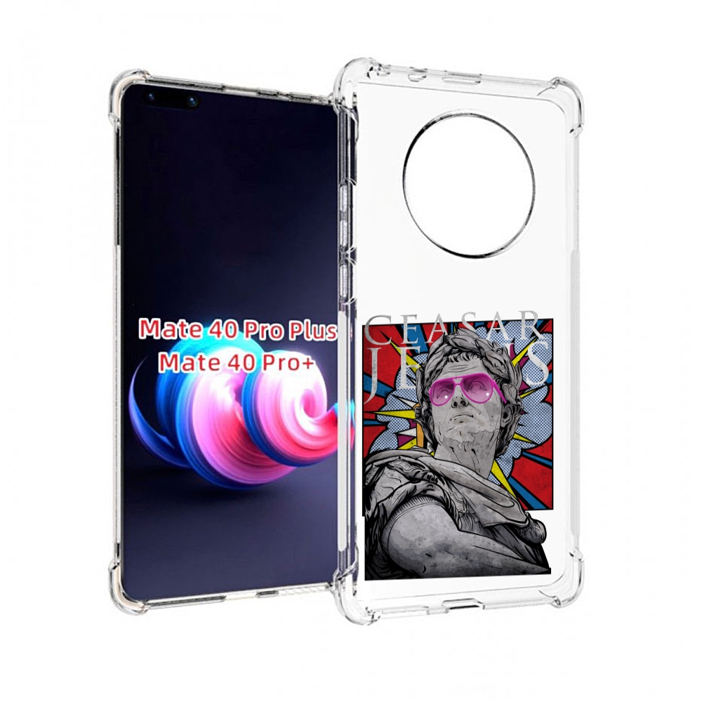 

Чехол MyPads крутая статуя свободы для Huawei Mate 40 Pro+ Plus, Прозрачный, Tocco