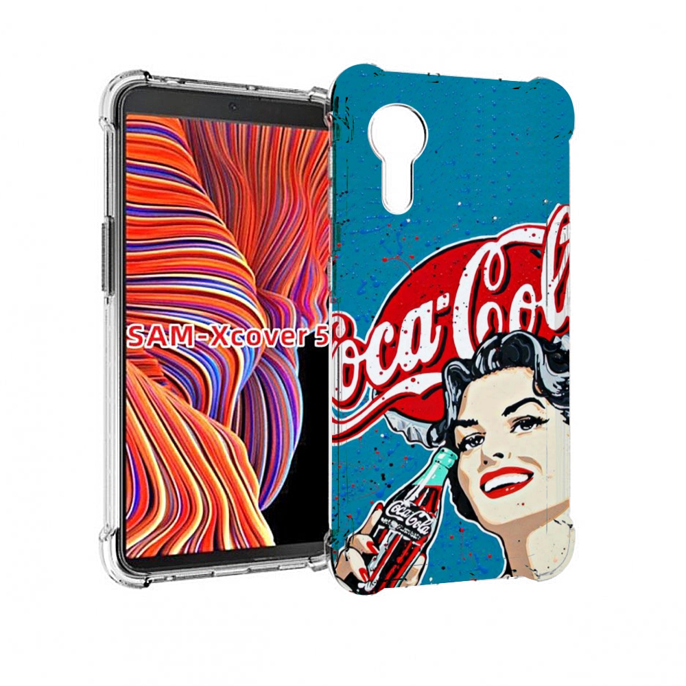 

Чехол MyPads вкусная кола картинка для Samsung Galaxy Xcover 5, Прозрачный, Tocco