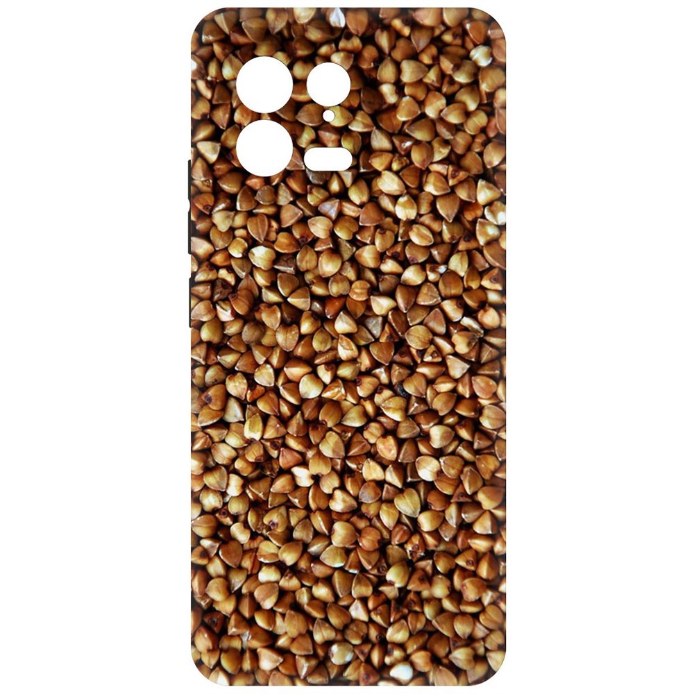 

Чехол-накладка Krutoff Soft Case Гречка для Xiaomi 13 черный