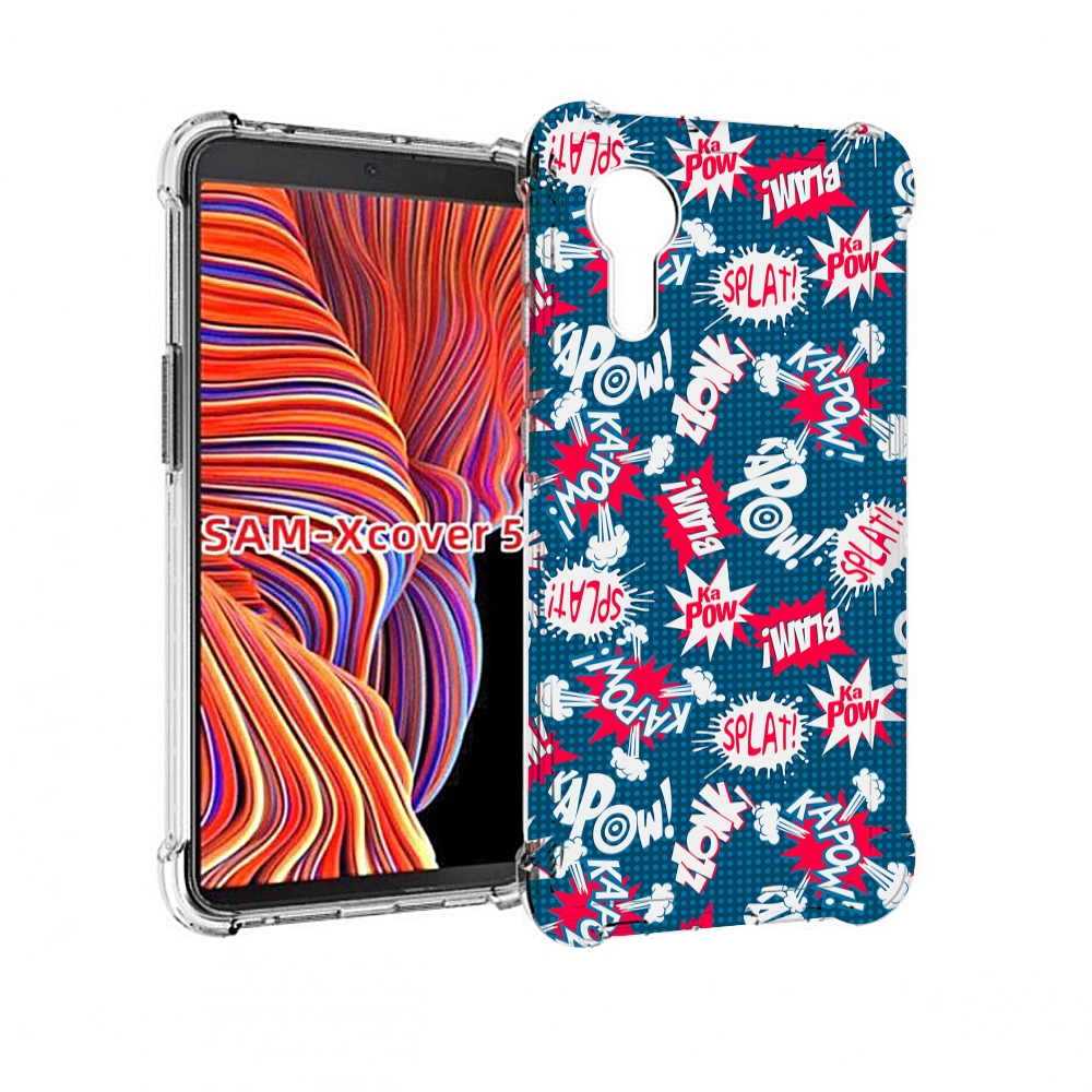 Чехол MyPads взрывной-принт для Samsung Galaxy Xcover 5