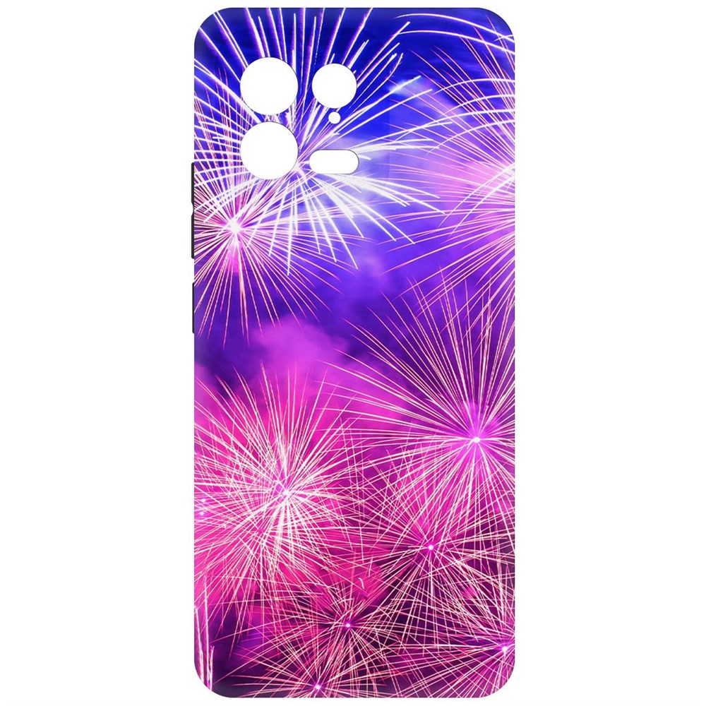 

Чехол-накладка Krutoff Soft Case Салют для Xiaomi 13 черный