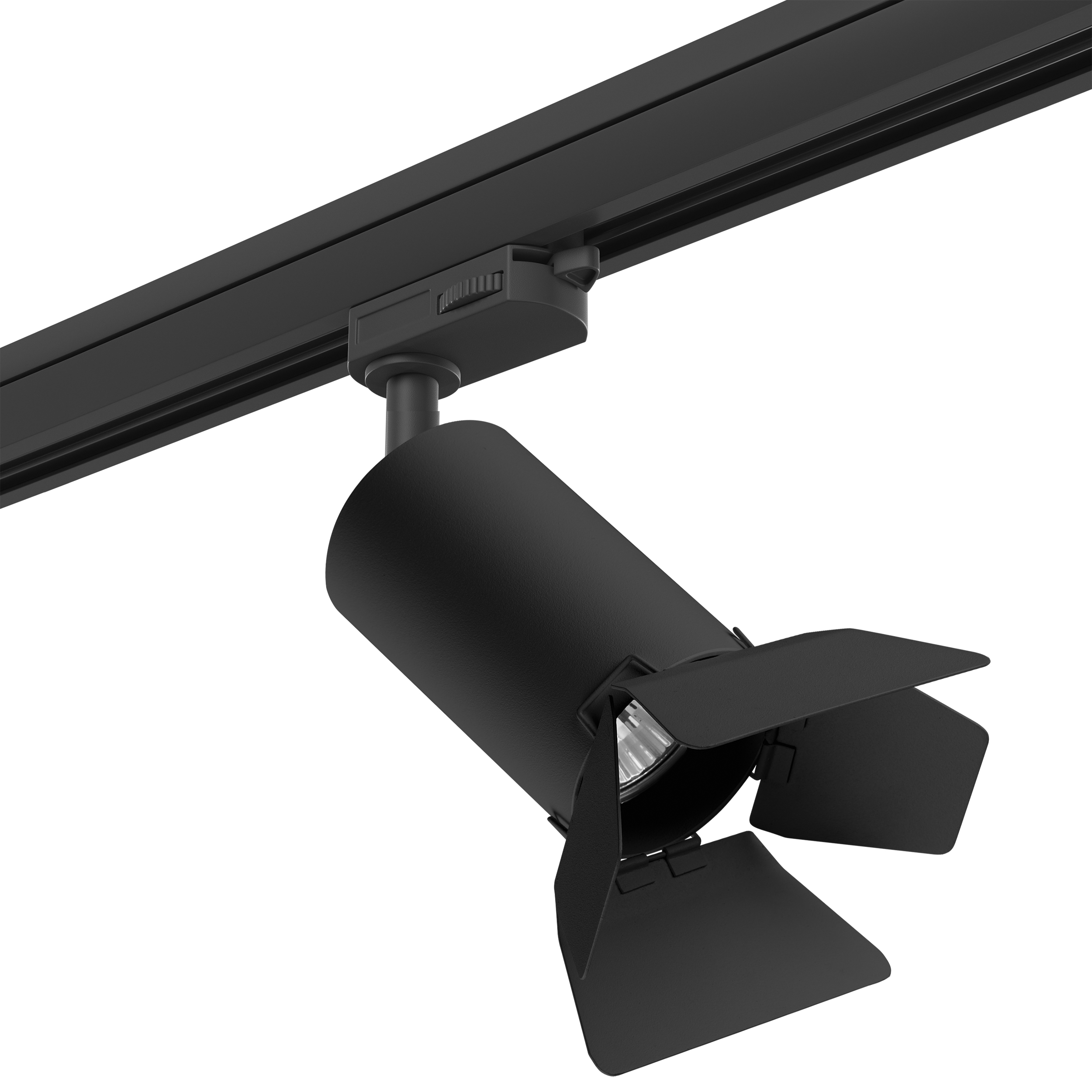 

Трековый светильник Lightstar Rullo R3T437437, Черный, GU10