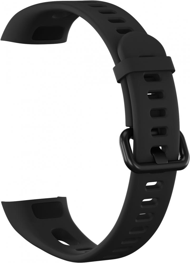 

Ремешок силиконовый GSMIN Silicone 2 для фитнес браслета Honor Band 5i (Черный), Silicone 2 для фитнес браслета Honor Band 5i
