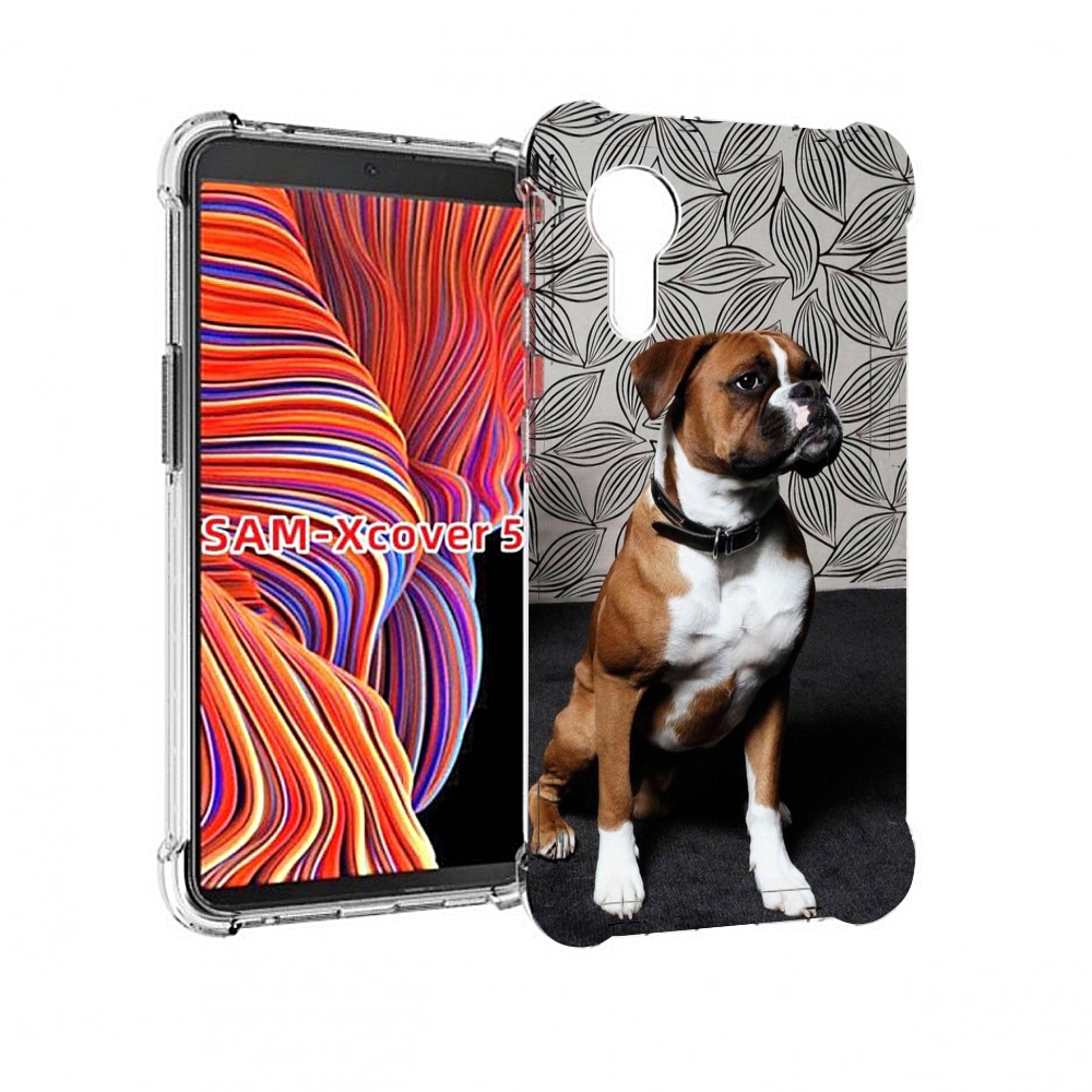 

Чехол MyPads боксер собака для Samsung Galaxy Xcover 5, Прозрачный, Tocco