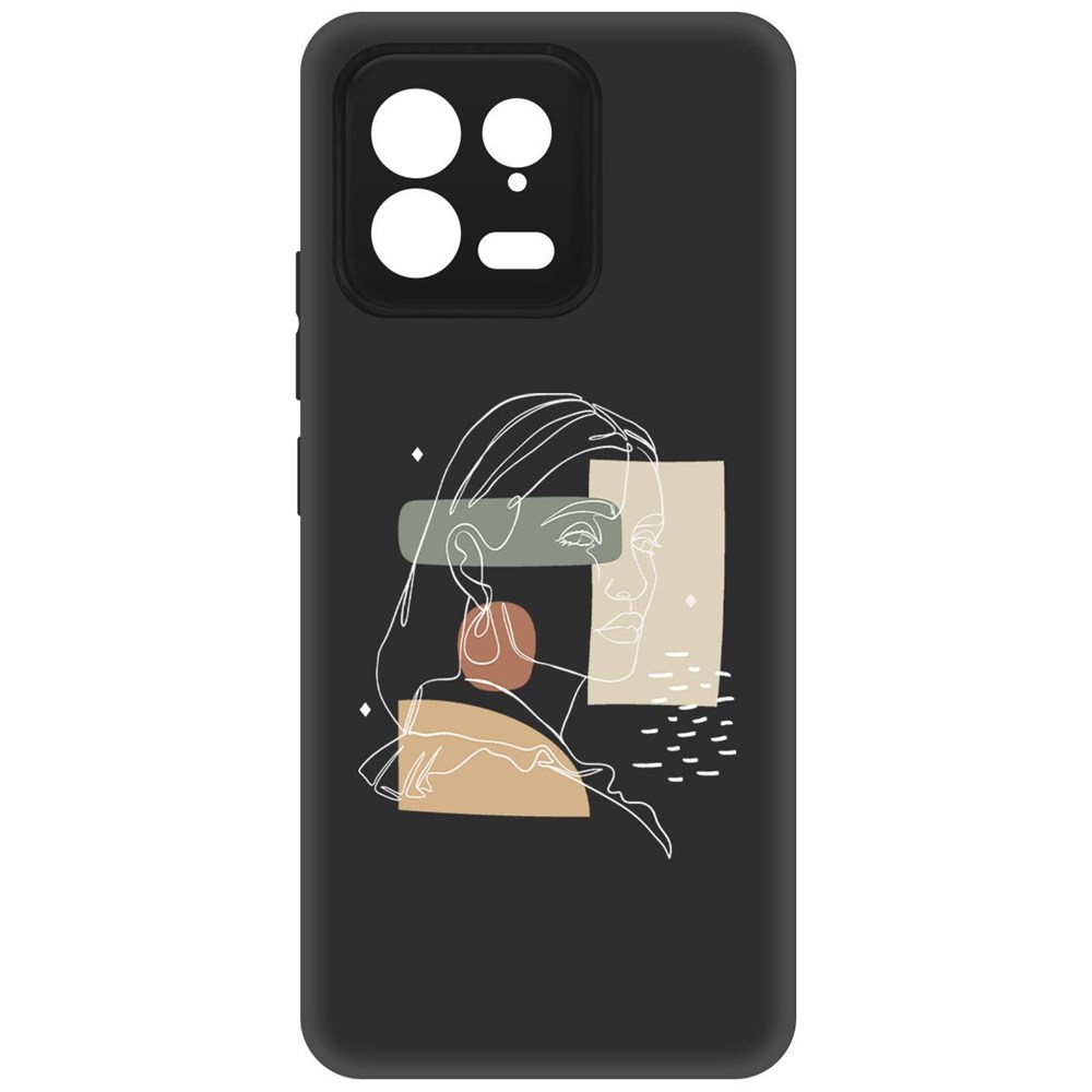 

Чехол-накладка Krutoff Soft Case Уверенность для Xiaomi 13 черный