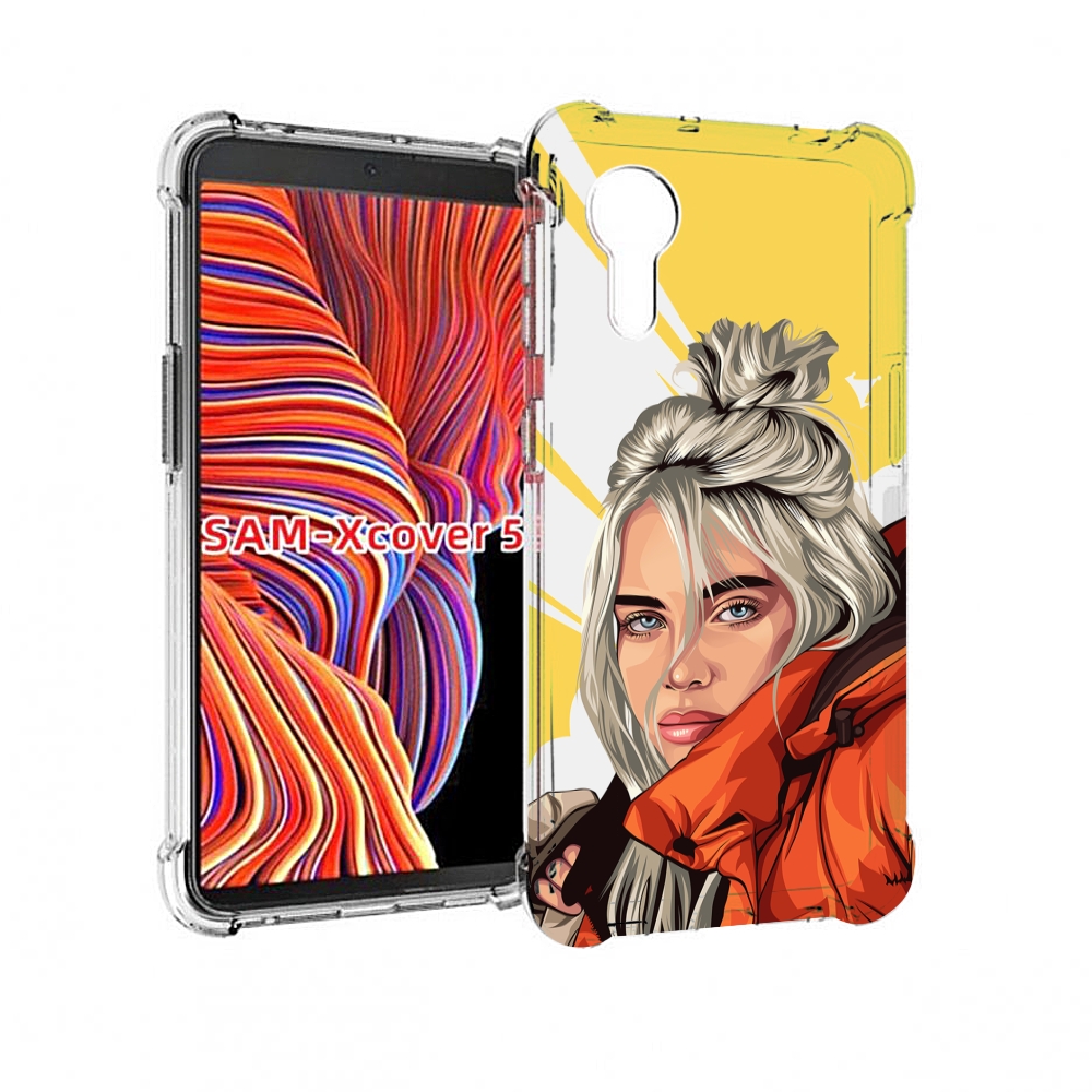 

Чехол MyPads билли-айлиш-в-куртке для Samsung Galaxy Xcover 5, Прозрачный, Tocco