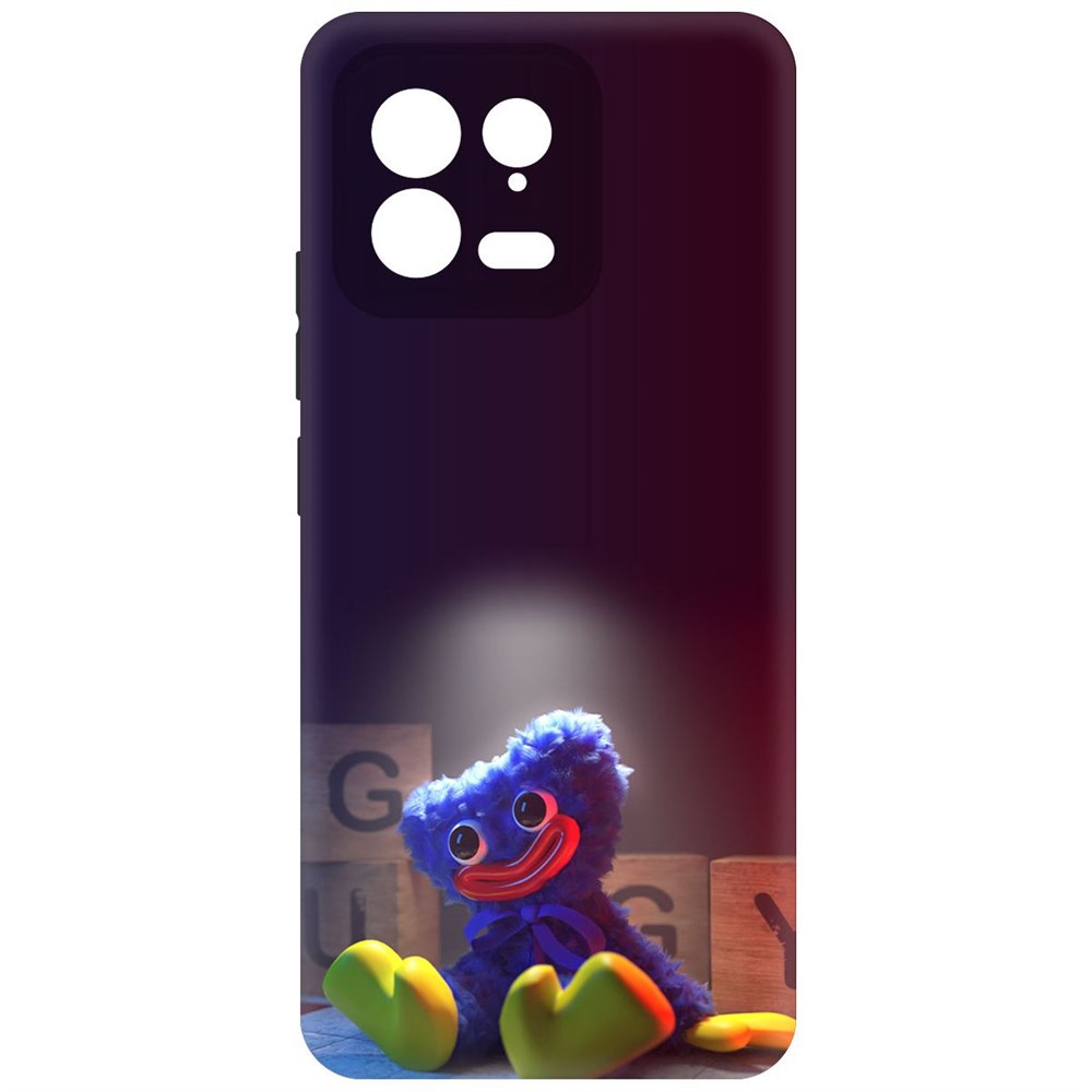 

Чехол-накладка Krutoff Soft Case Хаги Ваги игрушка для Xiaomi 13 черный