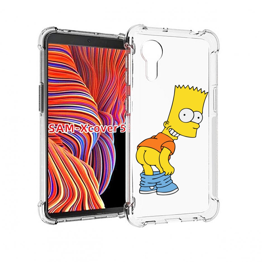

Чехол MyPads барт-симпсон-довольный для Samsung Galaxy Xcover 5, Прозрачный, Tocco