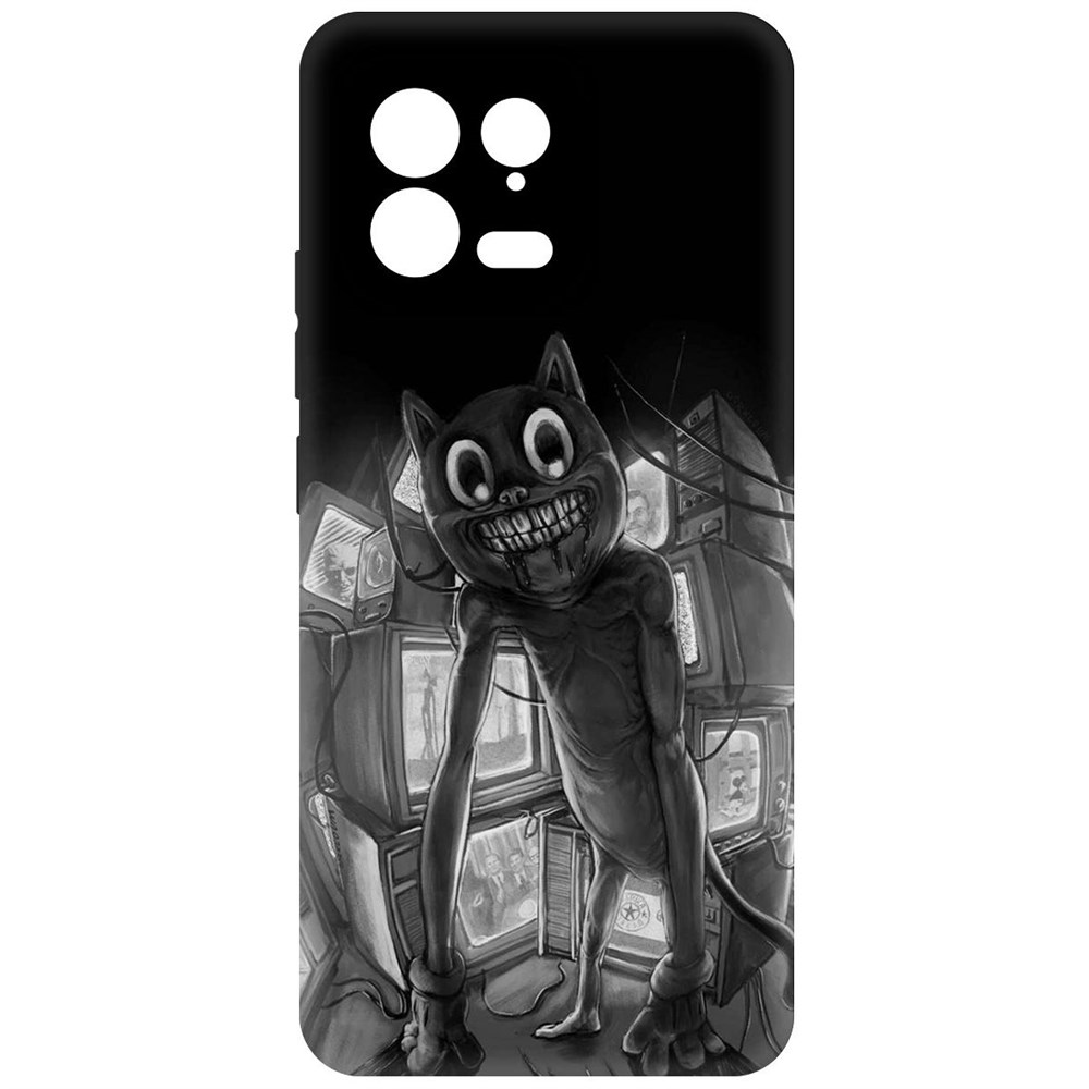 

Чехол-накладка Krutoff Soft Case Хаги Ваги - Картун Кэт для Xiaomi 13 черный