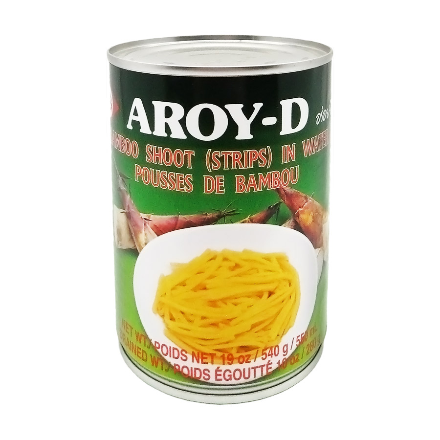 Ростки бамбука Aroy-D полоски, 540 г