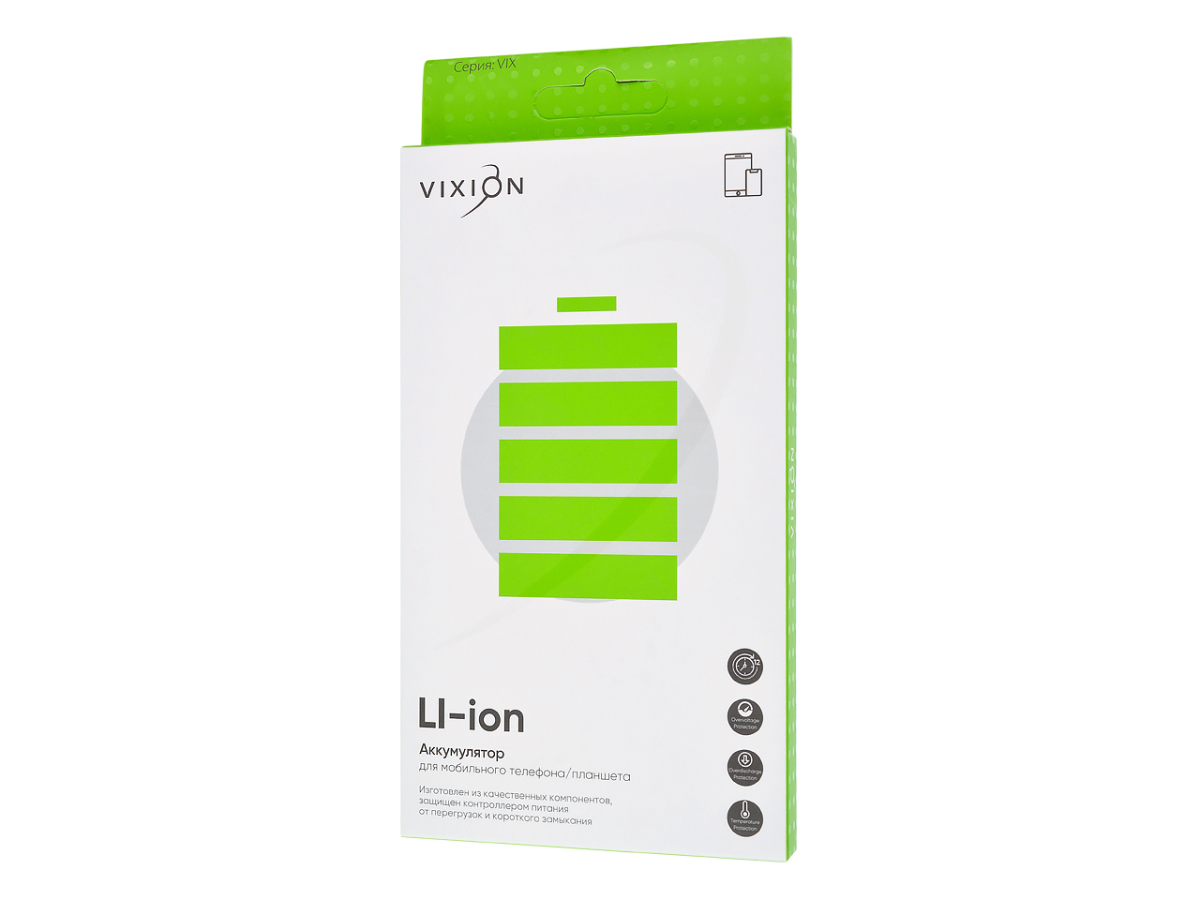 

Аккумуляторная батарея Vixion BN39 для смартфона Xiaomi Mi Play черный, BN39