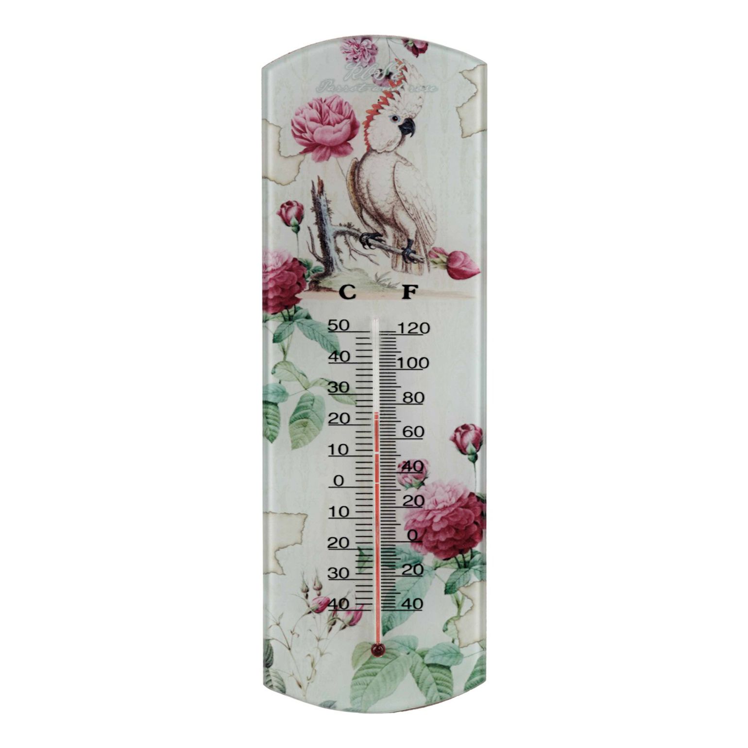 Термометр спиртовой Glasar наружный пластик 10 x 2 x 30 см