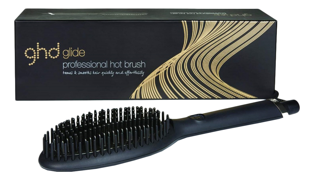 фото Расческа-выпрямитель ghd glide black